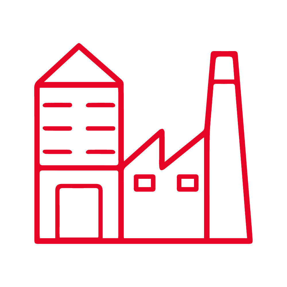 Industrie- oder Gewerbegebäude